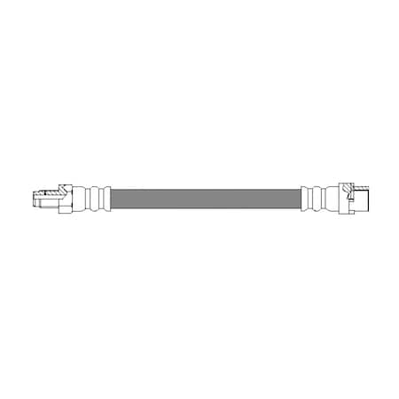 Centric Parts Brake Hose, 150.34313 150.34313